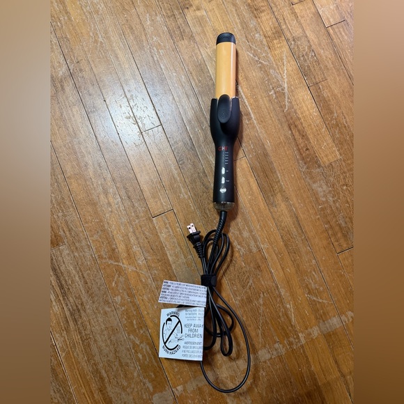 CHI Air Setter 2-in-1 Flat Iron and Curler Gold And Black Hair Tool Ceramic - Picture 9 of 12